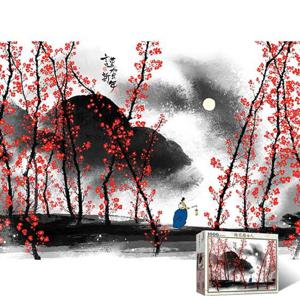 1000피스 직소퍼즐 매화길 여인