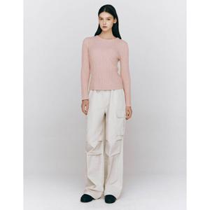 [지오다노]여자 간절기 와이드핏 카고 팬츠 바지 415512