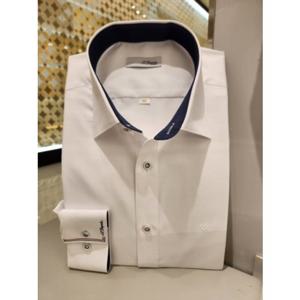 듀퐁셔츠 일반핏 긴팔  SE5SM11LS105SWH 백도유지 후가공