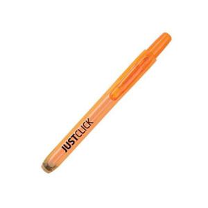 모리스)저스트클릭 형광펜(S/주황)-다스(12개입)