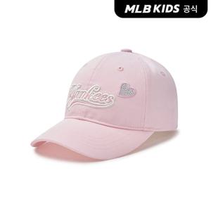[MLB키즈 공식] 25N 바시티 여아 홀로그램 볼캡 NY (L.Pink) 7FCPV155N-50PKL