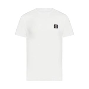 스톤 아일랜드 반팔 티셔츠 K1S152100039S0013V0001 WHITE DOM