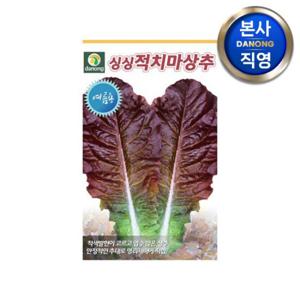 싱싱여름 적치마 상추 씨앗 3g . 채소 텃밭 재배 주말 농장 파종 씨 종자.