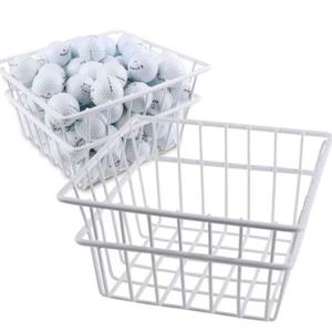 골프공 사각 바구니 (화이트) 골프연습 스윙연습