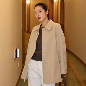 [올리브데올리브]맥 하프 라그랑 트렌치 코트 (OW5SR200)