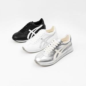 [신난다슈] 여성 스니커즈 4cm 키높이 운동화 단화 소가죽 캐주얼 발편한 쿠션 AG259031