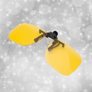 안경착용자용 클립선글라스 편광썬글라스   옐로우