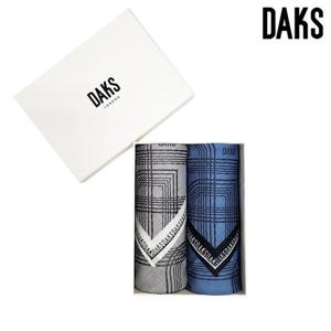 [닥스] 손수건 2매세트 (WJ) 선염 178번