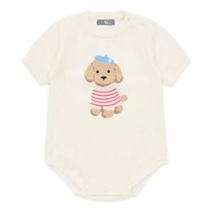 블루독베이비 니트도기반소매바디슈트 45319-604-01