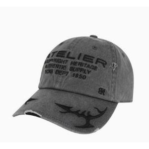 [버커루] 아뜰리에 자수 피그먼트 볼캡(B245AP170P)