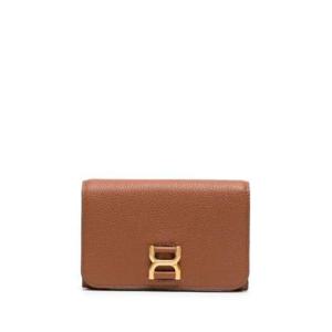 끌로에 마르씨 미디움 그레인드 카프스킨 컴팩트 월렛 CHC23AP09