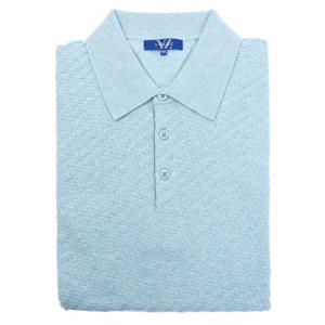 [YEZAC] 면 캐시미어 혼방 카라 티셔츠 (YJESCD401 BL)