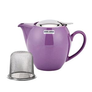 제로재팬 티포트 라운드 350ml 히아신스 (BBN-01HY) 도자기 티팟세트