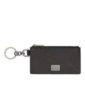 돌체앤가바나 로고 장식 카드지갑 블랙 BP2524AG219_80999