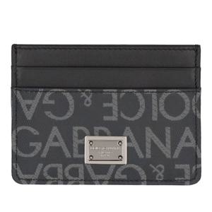 돌체앤가바나 로고 디테일 블랙 카드지갑 BP0330AJ705_8B969