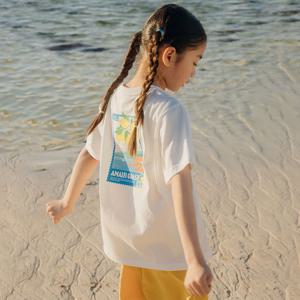 K252UTS980 여행 그래픽 반팔-5 WHITE