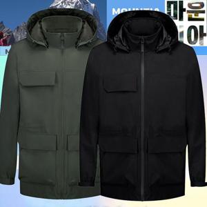 [마운티아] 25년형  남성 방풍 바람막이 롱몬자켓1