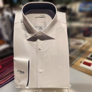 듀퐁셔츠 SE5SM21LS363SWH 컴포터블 25SS 착용감이 편한 스트레치 슬림 핏 셔츠