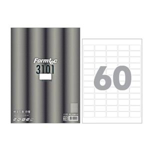 폼텍 바코드용 라벨 60칸 LS3101 100매 바코드라벨지 라벨지 인쇄라벨 분류라벨지 인쇄용라벨지 라벨스티커