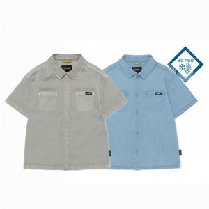 내셔널지오그래픽키즈  (K252USH030) 시원한 데님 반팔 셔츠