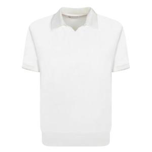 브루넬로 쿠치넬리 폴로 티셔츠 M29800145 CO312 White