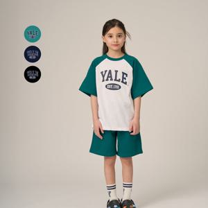 [예일키즈]아치 로고 래글런 셋업 YJCCSUD23049