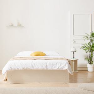 헤이몰리 쑥쑥 무헤드 서랍 수납 침대 Q 7존 독립 유로탑 매트