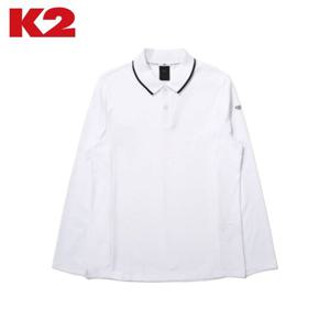 [K2] 여성용 봄 시그니처 긴팔 카라 W ECO W2 KWP23266