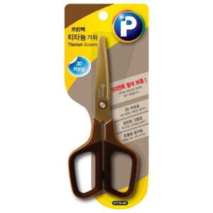프린텍 3D 커브 가위 티타늄 중형 ST-170BR 문구용가위 사무용가위 다용도가위 문구가위 커팅가위 컷팅가위