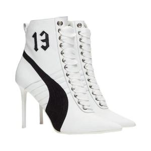 [슈플]푸마 레더펜더 하이힐 화이트 블랙 363038-02