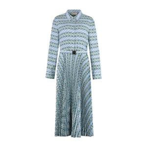 토리버치 멀티컬러 프린트 플리츠 셔츠 원피스 167521 417