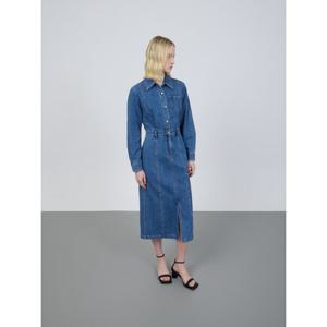 [쥬크]버튼 다운 데님 원피스 (Z251PSE401)