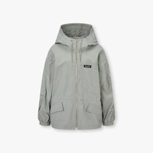 보브  (7195220100) 웨이스트 스트링 후드 점퍼