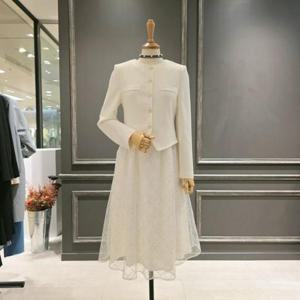 [아니베에프]A53WOP310_스팽글 샤 트윈 원피스