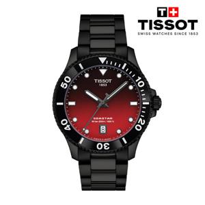 [티쏘][NEW] 씨스타 1000 쿼츠 40mm T120.410.33.421.00