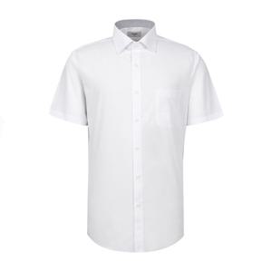 [레노마(셔츠)][롯데 청량리점] TC스판 트윌 솔리드 반소매 일반핏셔츠 RZUSG0010WH