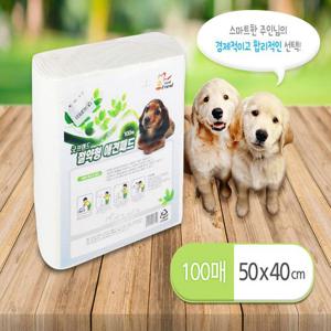 굿프랜드 절약형 애견패드 100매 강아지패드 배변패드