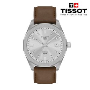 [티쏘]PRC 100 솔라 브라운 레더 39mm T151.422.16.031.00