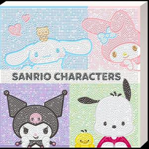 DIY 보석십자수 산리오캐릭터즈 프렌들리 25x25