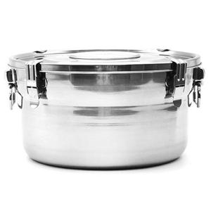 천성 스텐 김치통 원형 밀폐용기 반찬통 5호 28cm 스텐반찬통 김치보관통 김장통 김치냉장고통 밀폐찬통 냉