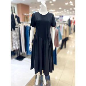 소고 세이브존01 이중 배색 플레어 롱 원피스 AL2PA10