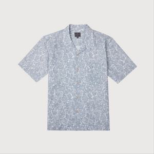 [웰메이드]부산본점웰메이드이지케어 씨어써커 페이즐리오프넥 남방 MNUNS3M3111