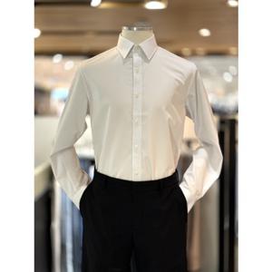 지오지아 25SS 화이트 슬림핏 사계절 링클프리 정장용 드레스셔츠 ADF2WD1101