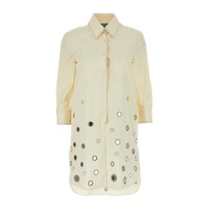 프라다 버튼업 프론트 롱 슬리브 원피스 P3M03RSOOO14I5 F0018