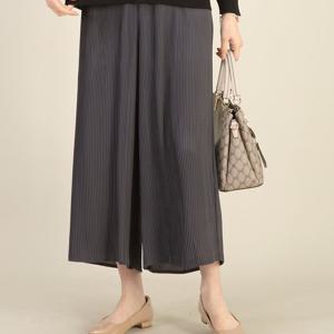 애비뉴투지 엄마옷 헤라 봄 여름 플리츠 치마바지 와이드 팬츠 통바지 P06270
