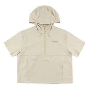 디스커버리 여성 프레시벤트 폴튼 트레이닝 반팔 아노락 DWTR92053BGL