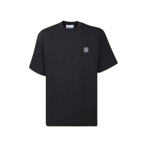 스톤아일랜드 이펙트 반팔티셔츠 블랙 남성 K1S15 2100237 S0057 V0029