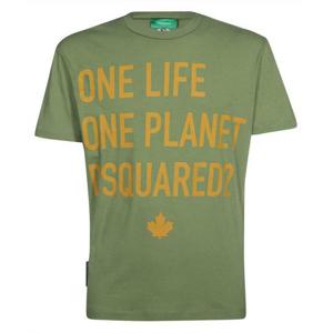 디스퀘어드2 반팔 티셔츠 S78GD0048S24321 630 GREEN