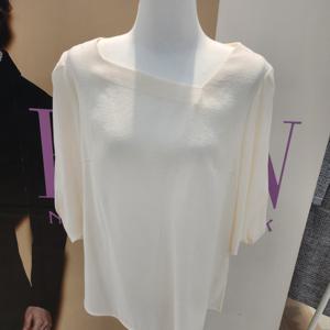 [리안뉴욕]사각사선7부블라우스(RTEWBL010)