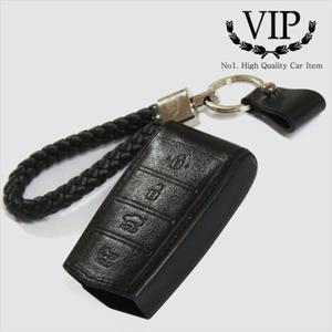 VIP 천연가죽 스마트 키케이스 제네시스 G80 4버튼